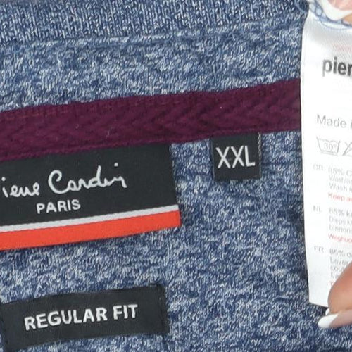 Pierre Cardin Men's Multi 2XL Striped Polo Shirt