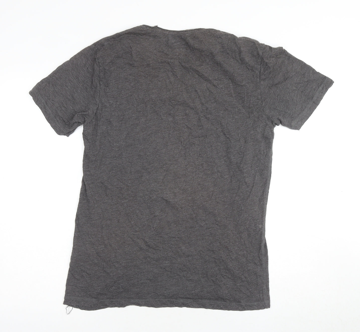 Firetrap Men's Grey XL Graphic Print T-Shirt
