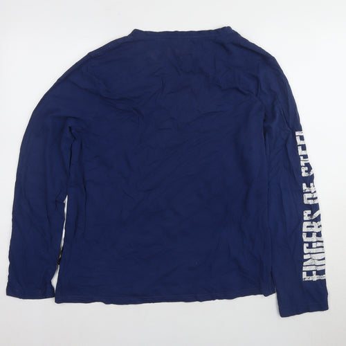 Roadster Blue Long Sleeve Unisex T-Shirt L