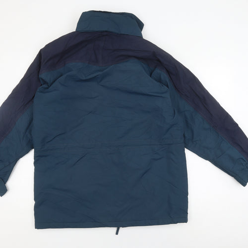 Alexandra Men's Blue Puffer Jacket, Size M, Water Resistant