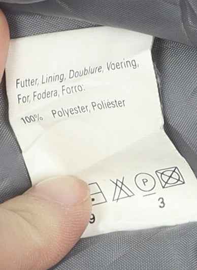 London Fog Women's Grey Long Overcoat Size 14