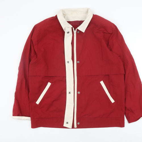Littlewoods Boys Red Basic Jacket 14-16 Autumn Wear