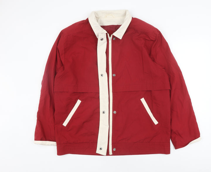 Littlewoods Boys Red Basic Jacket 14-16 Autumn Wear