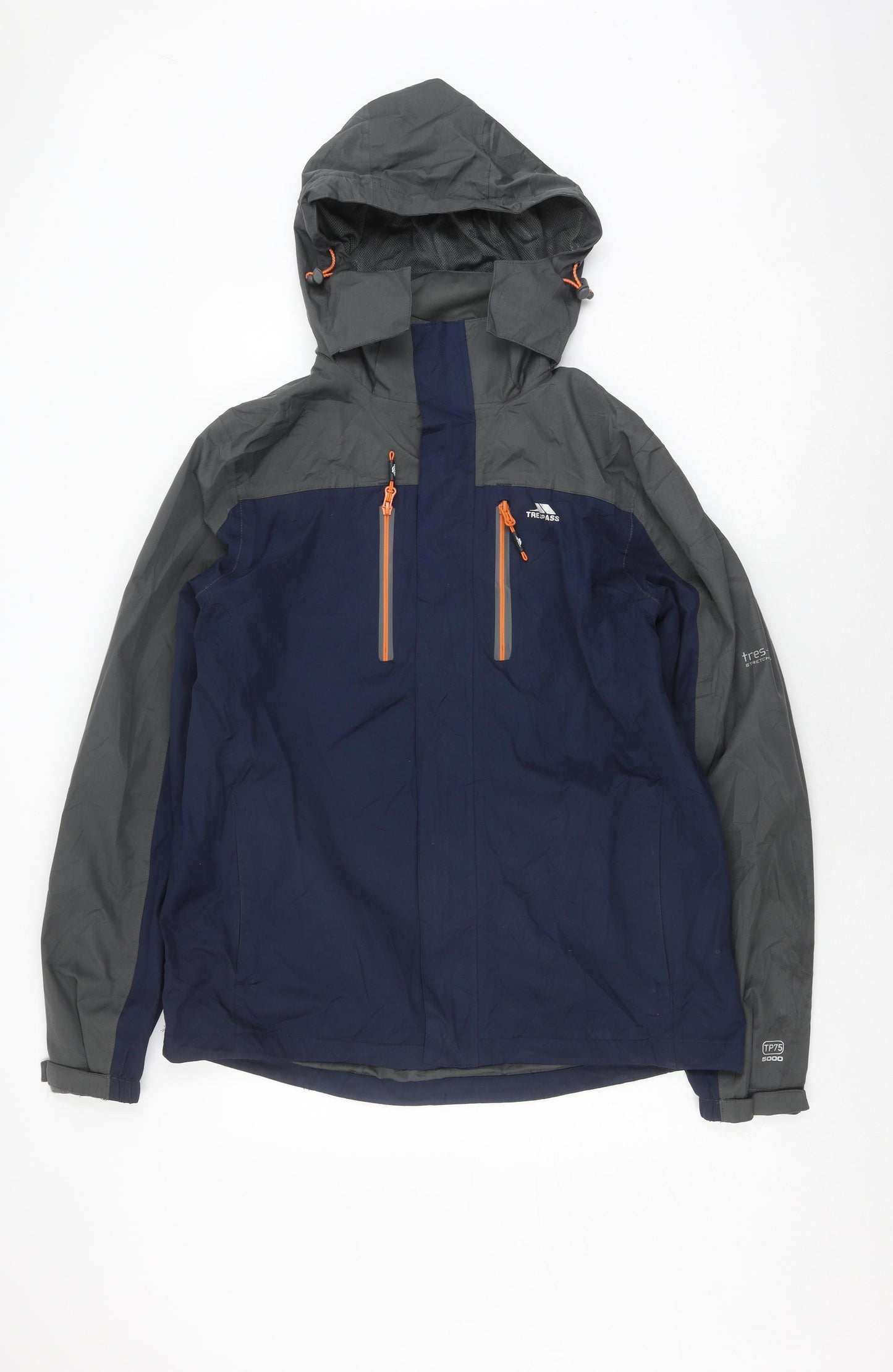 Trespass Men's Blue Waterproof Windbreaker Jacket M