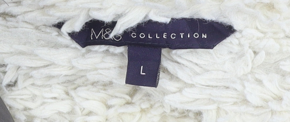 Marks and Spencer Women's Green Parka with Fur Trim