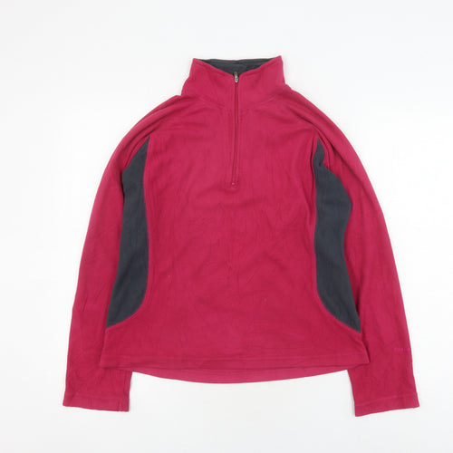 Peter Storm Women's Red Fleece Sweatshirt Size 12