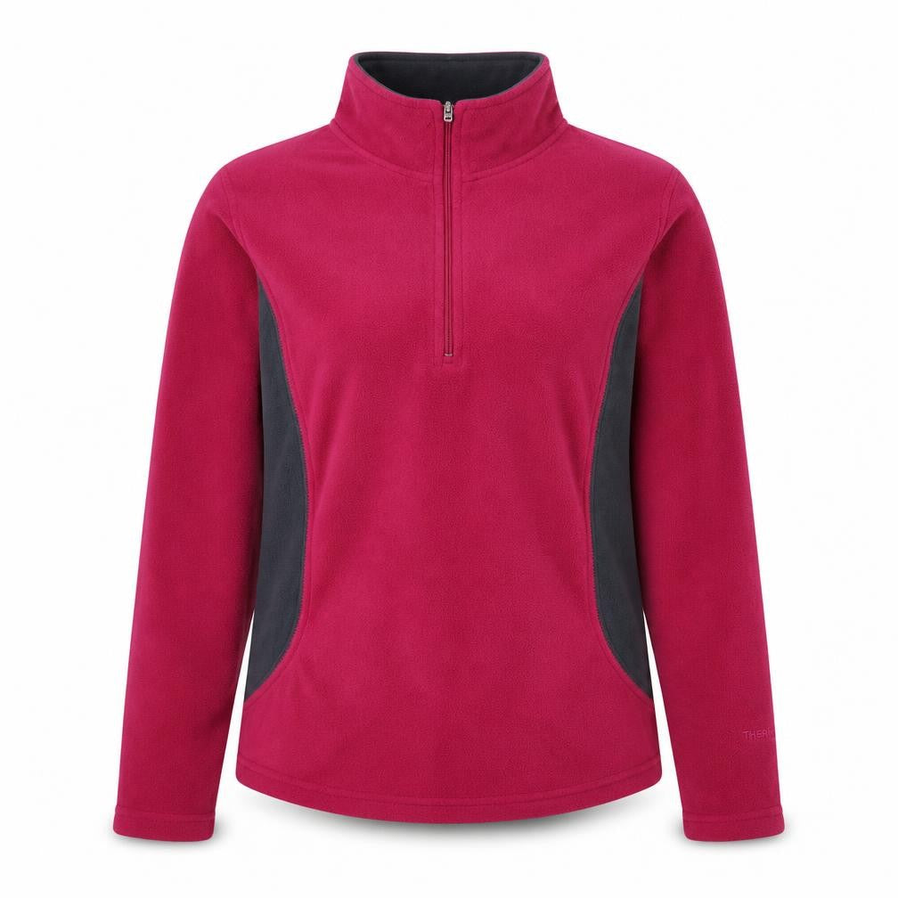 Front view of Peter Storm Women's Red Fleece Sweatshirt, size 12