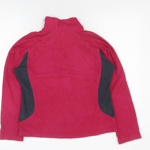 Peter Storm Women's Red Fleece Sweatshirt Size 12