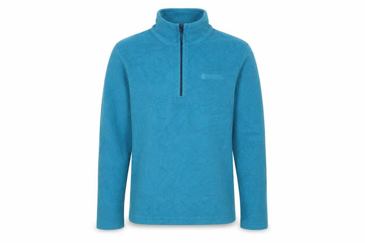 Mountain Warehouse Boys Blue 1/2 Zip Sweatshirt Fleece 9 Years