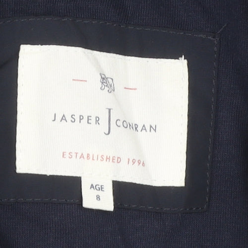 Jasper Conran Boys Black Hooded Puffer Jacket Age 8