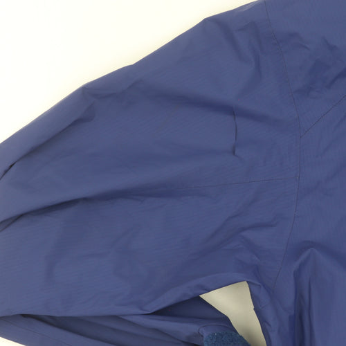 Rab Men's Blue Rain Coat Jacket, 2XL, Hooded, Waterproof