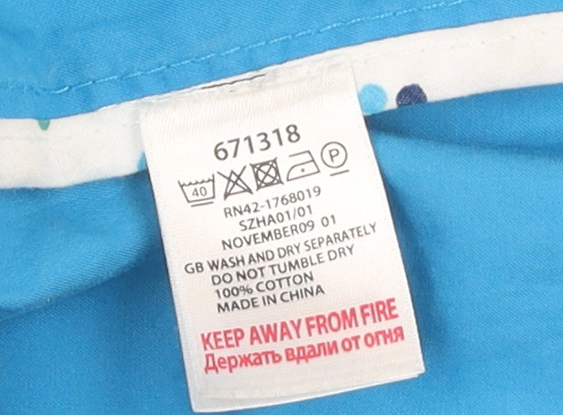 Monsoon Women's Blue Trench Coat Size 16 Belted