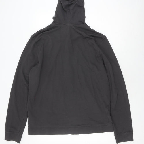 Next Men's Black XL Hooded Full Zip Casual Jacket
