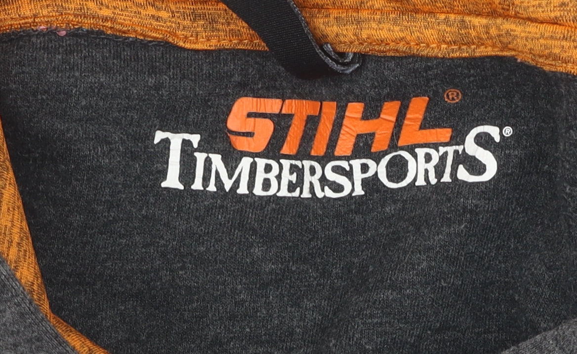 STIHL Timbersports Men's Grey XL Hoodie