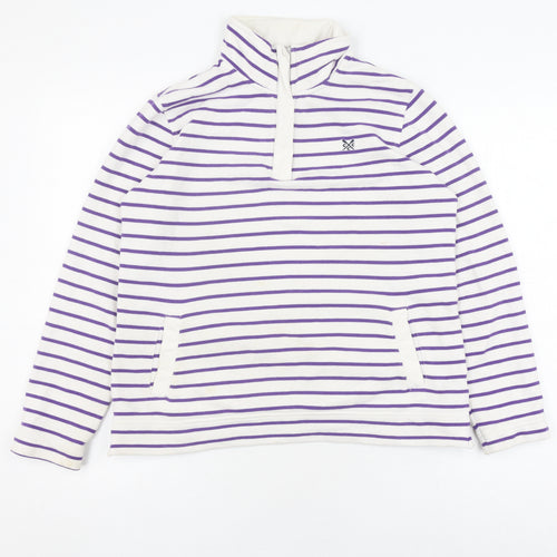 Crew Clothing Co. Women's Purple Sweatshirt, Size 12