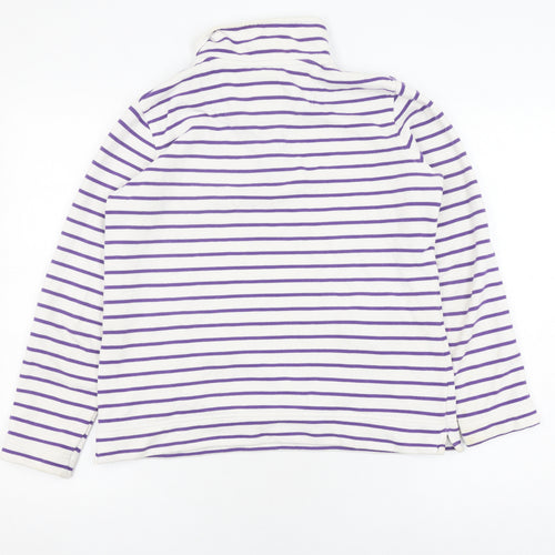 Crew Clothing Co. Women's Purple Sweatshirt, Size 12