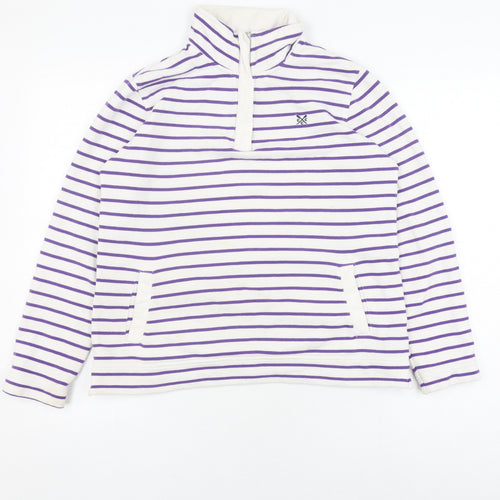Crew Clothing Co. Women's Purple Sweatshirt, Size 12