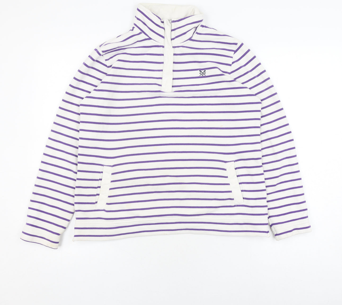 Crew Clothing Co. Women's Purple Sweatshirt, Size 12