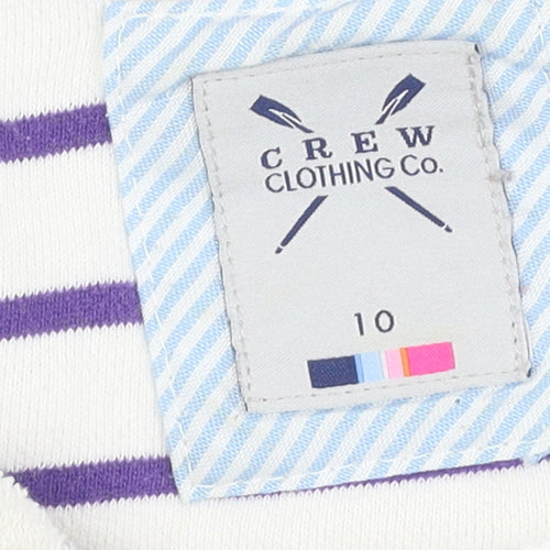 Crew Clothing Co. Women's Purple Sweatshirt, Size 12