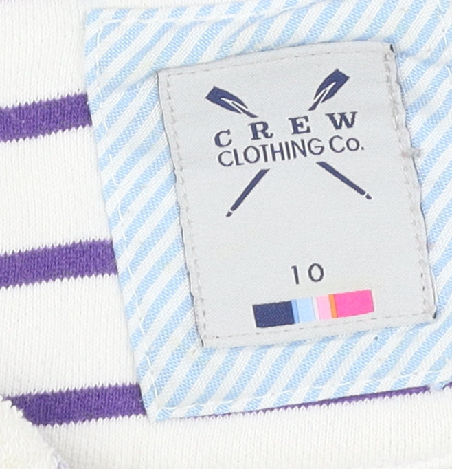 Crew Clothing Co. Women's Purple Sweatshirt, Size 12