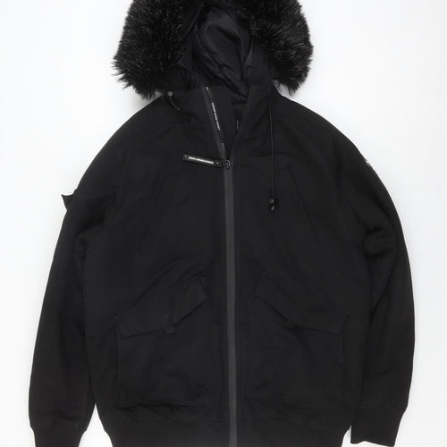 Goodfornothing Men's Black Bomber Jacket - Size S