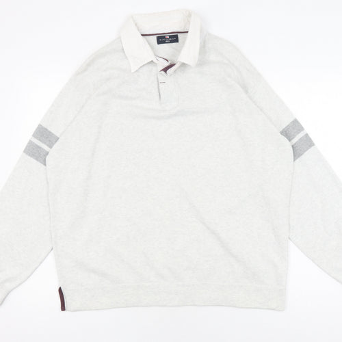 Marks and Spencer Men's Beige XL Pullover Sweatshirt