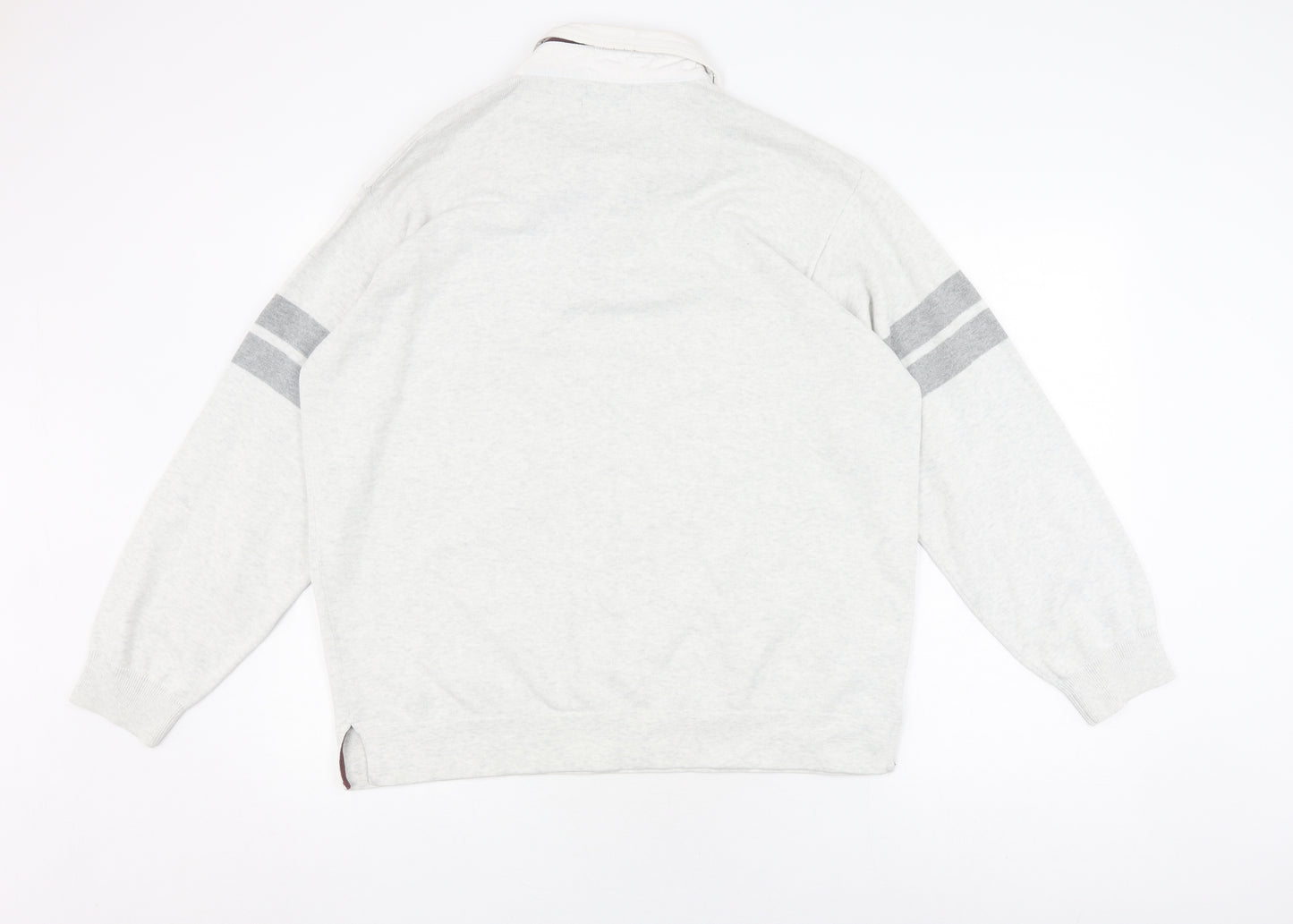 Marks and Spencer Men's Beige XL Pullover Sweatshirt