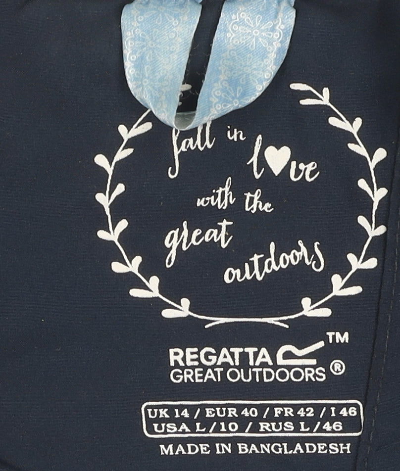 Regatta Women's Blue Quilted Waistcoat, Size 14