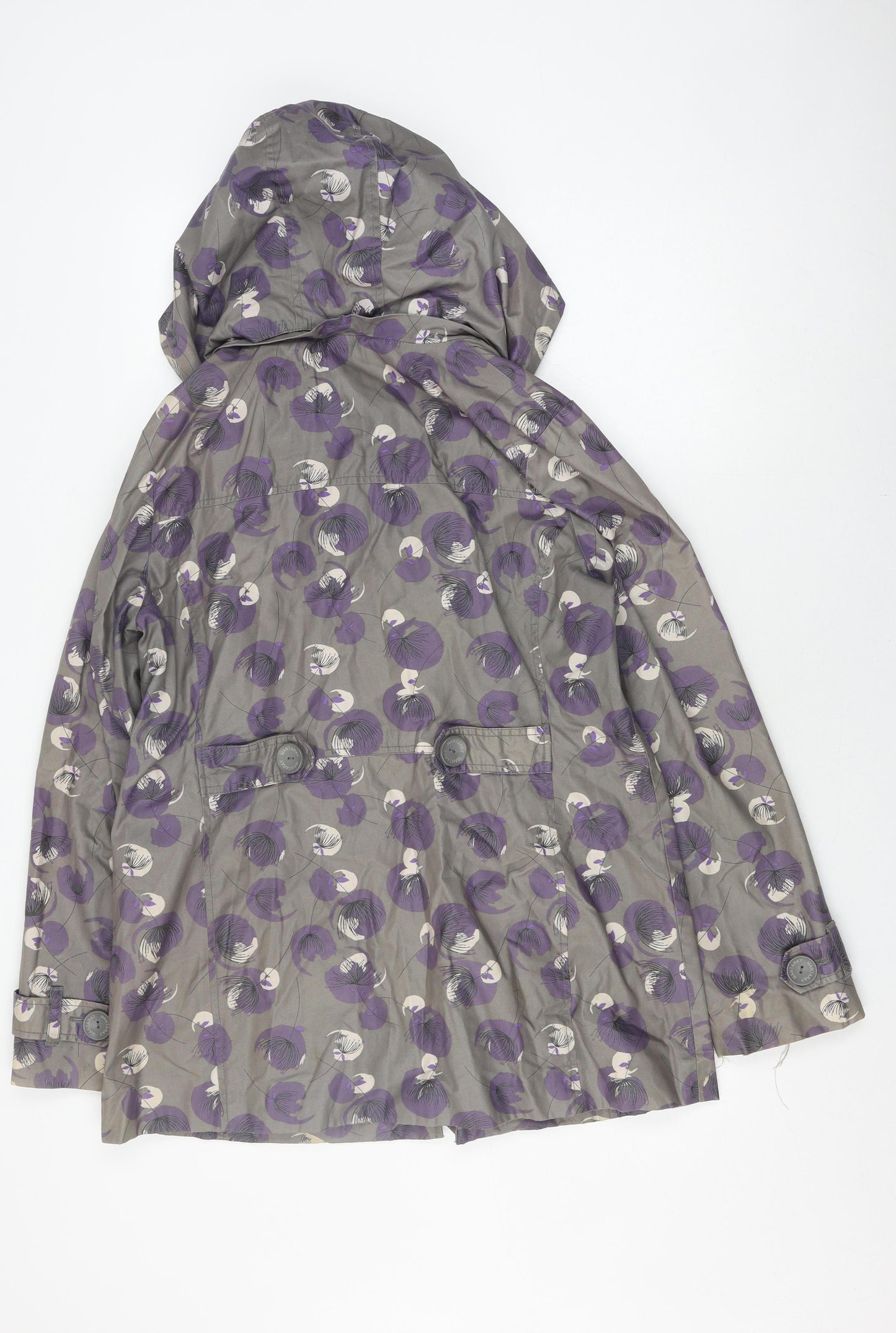 Mantaray Women's Multicoloured Floral Coat Size 14