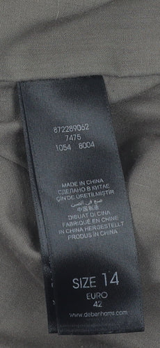 Mantaray Women's Multicoloured Floral Coat Size 14