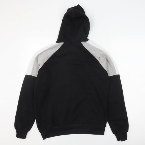 Soul Star Men's Black Pullover Hoodie, Size S