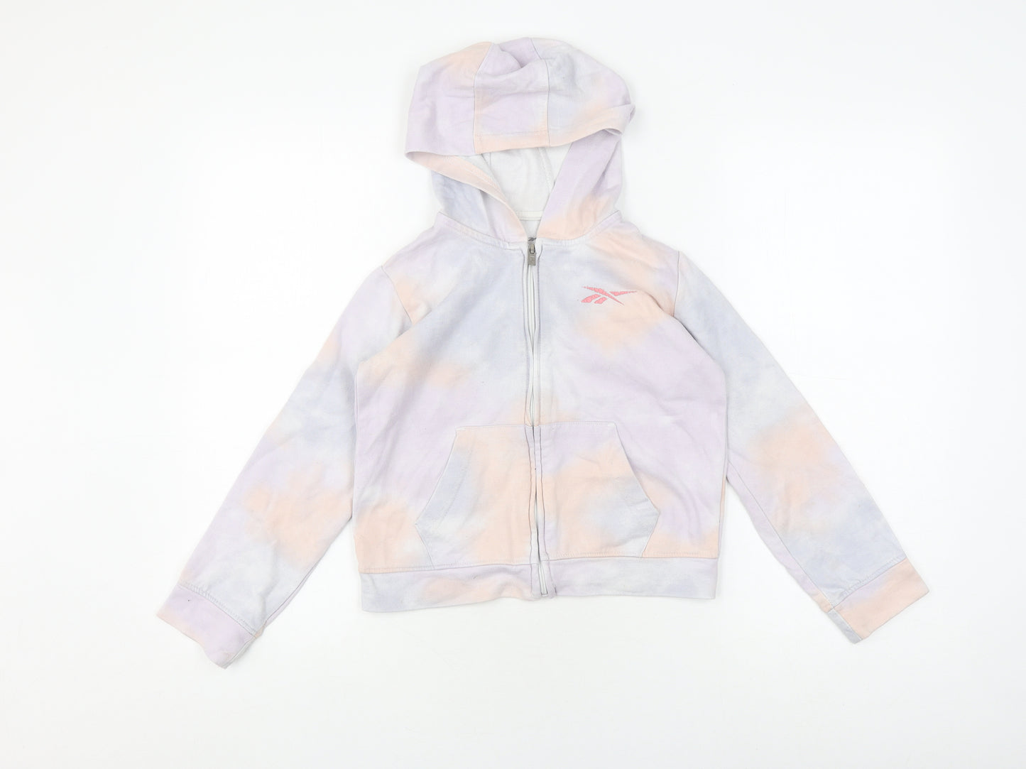Reebok Girls Multicoloured Full Zip Hoodie 8-9 Years