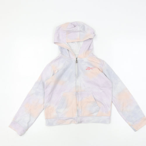 Reebok Girls Multicoloured Full Zip Hoodie 8-9 Years