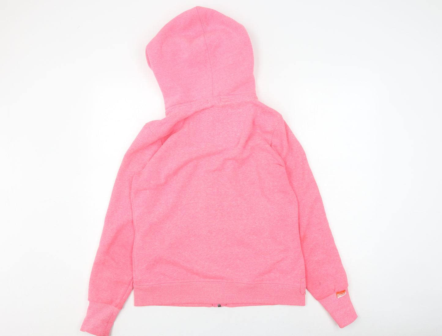 Superdry Women Pink Basic Hoodie Jacket XL