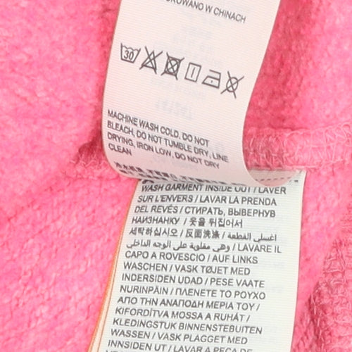 Superdry Women Pink Basic Hoodie Jacket XL