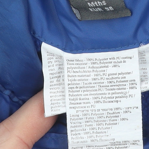 Regatta Unisex Kids Blue Snowsuit 10 Hooded Winter Lined