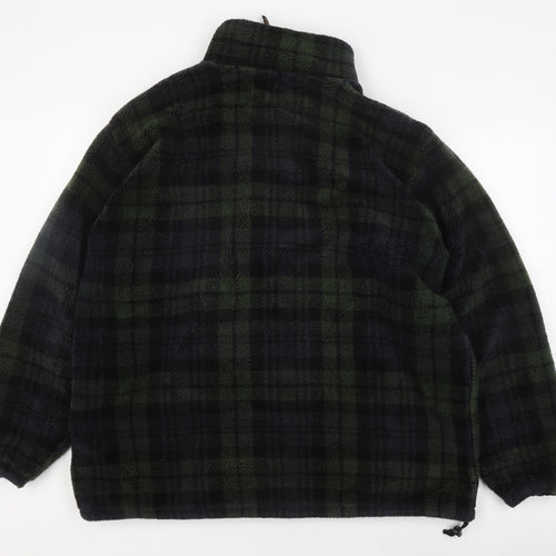 Farfield Original Men's Green Black Fleece Jacket 2XL