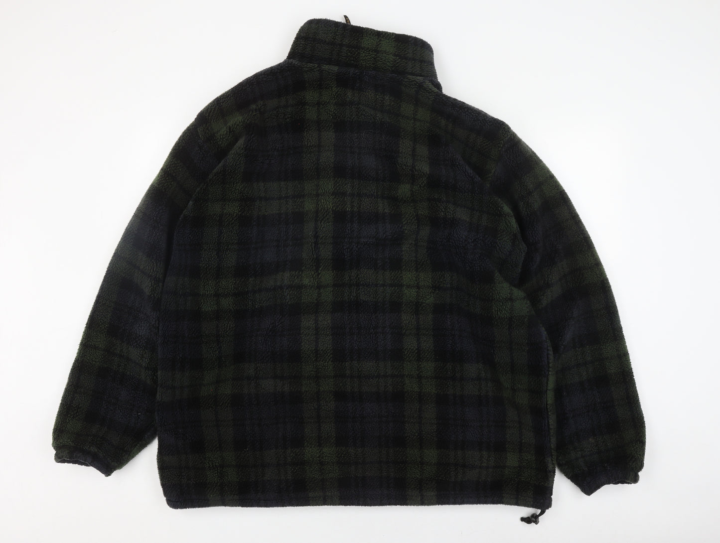 Farfield Original Men's Green Black Fleece Jacket 2XL