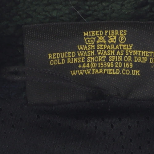 Farfield Original Men's Green Black Fleece Jacket 2XL