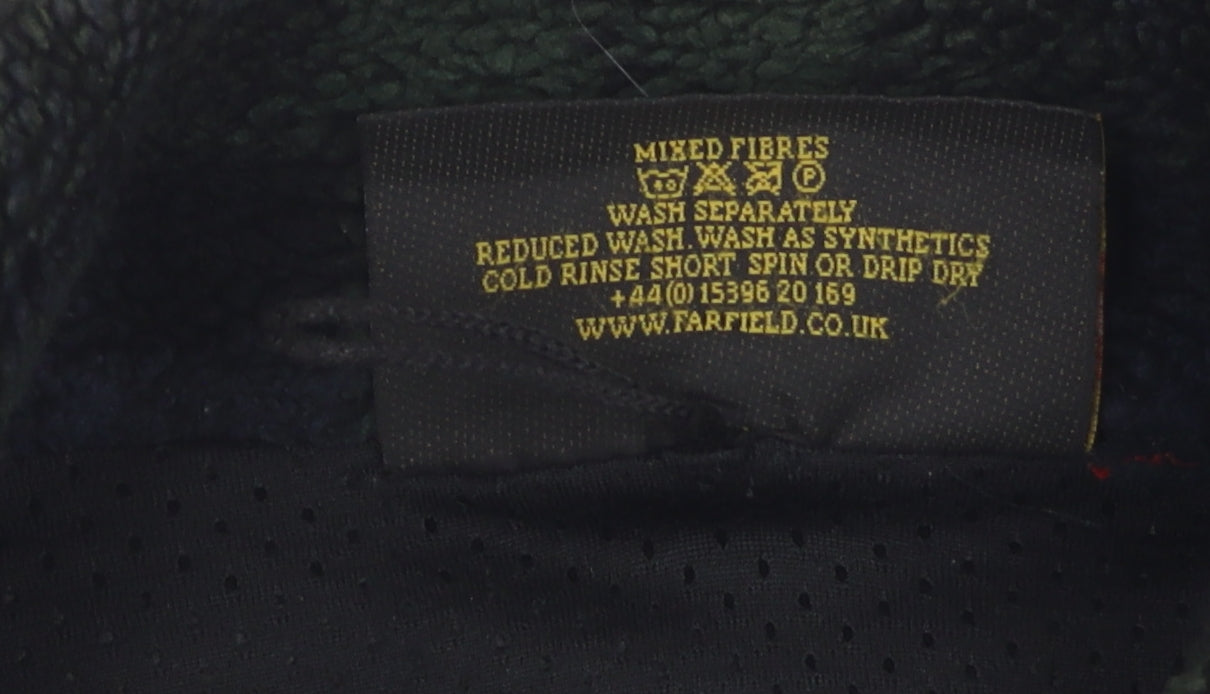 Farfield Original Men's Green Black Fleece Jacket 2XL