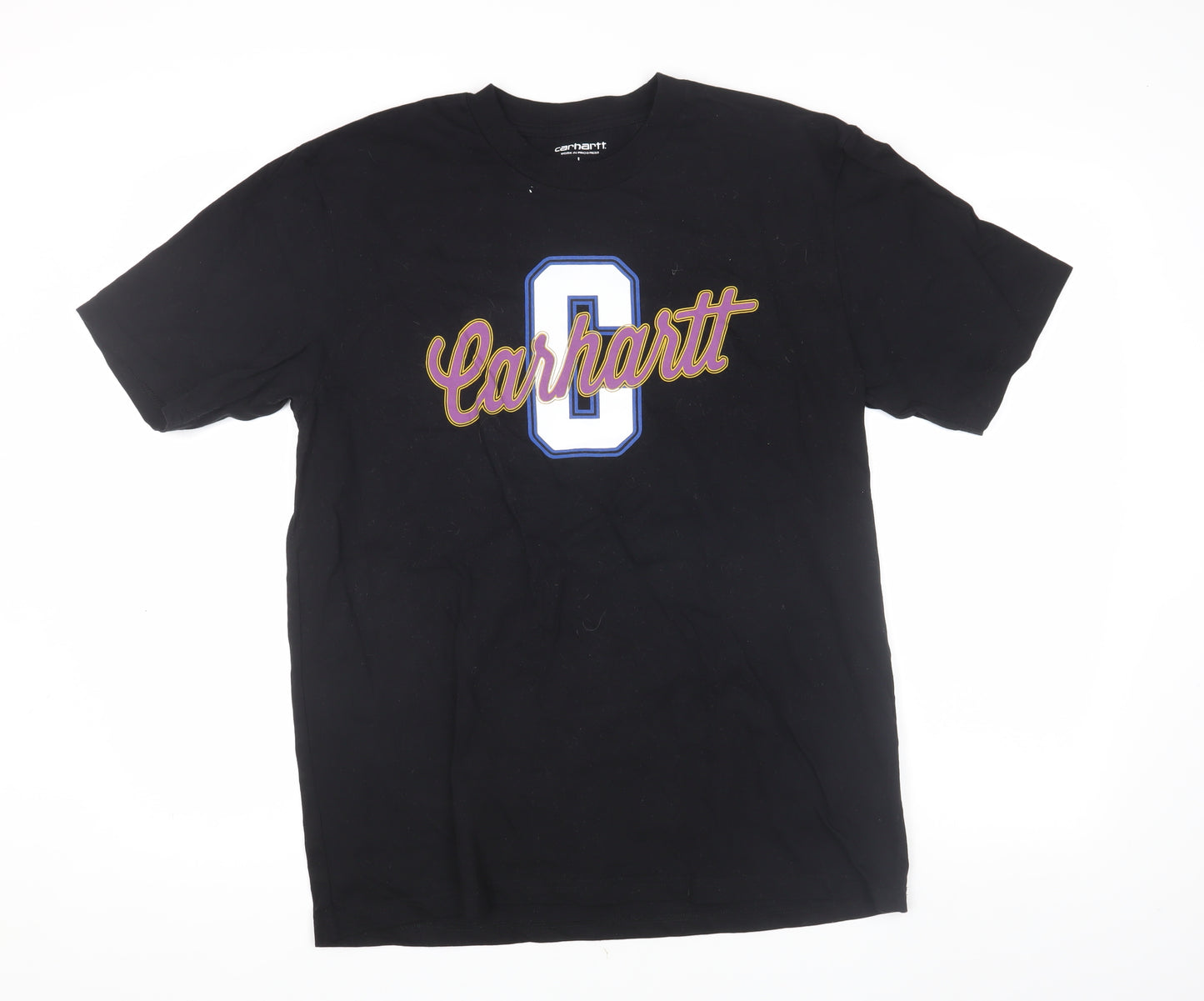 Carhartt Men's Black Graphic Logo T-Shirt L