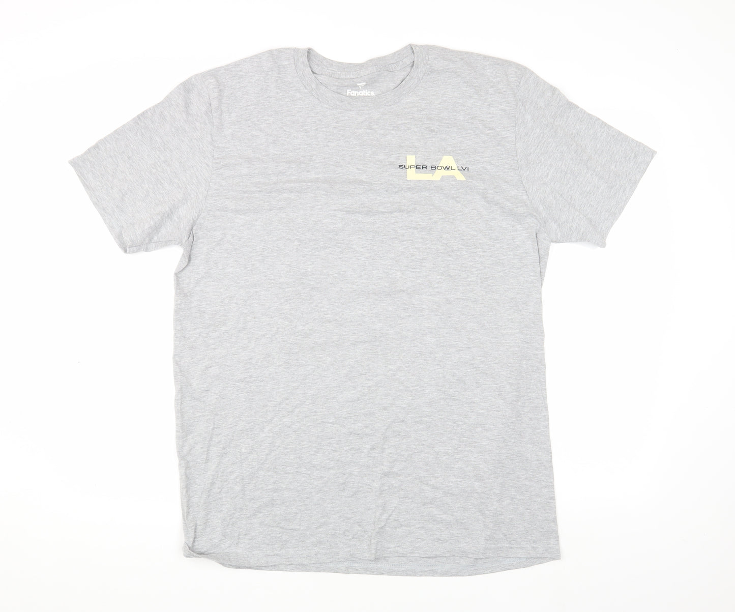 Fanatics Men's Grey Large Sports Graphic T-Shirt
