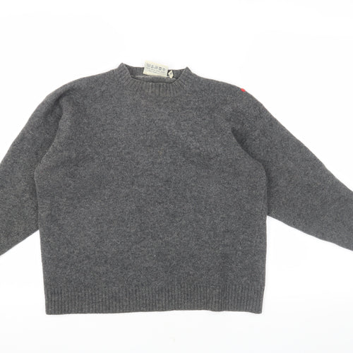 Rich Classics Grey Wool Jumper Women's XL
