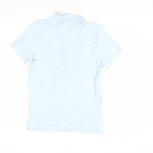 Lacoste Women's Blue Polo Shirt XS Slim Fit
