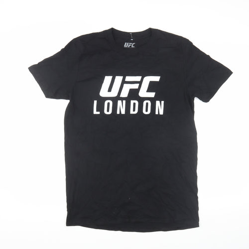 UFC Men's Black Medium Sports T-Shirt Graphic