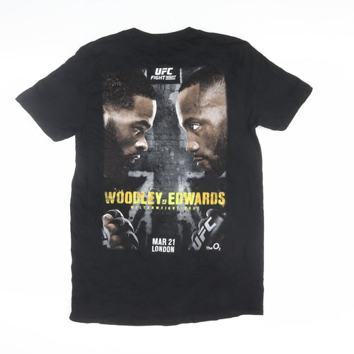 UFC Men's Black Medium Sports T-Shirt Graphic