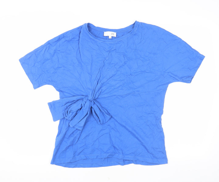 By Henry Holland Women's Blue T-Shirt, Size 16, Casual