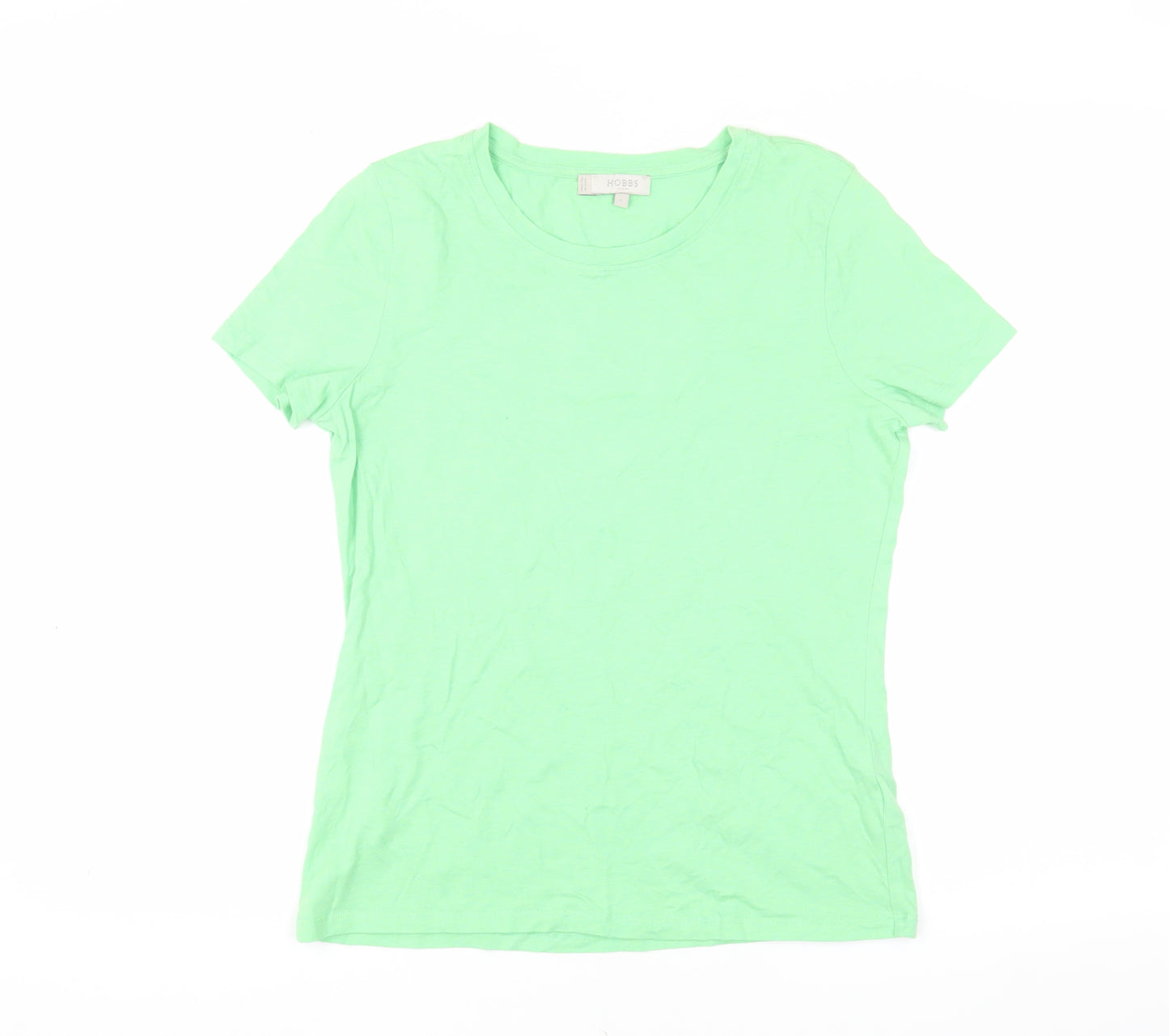 Hobbs Women's Green Basic Short Sleeve T-Shirt