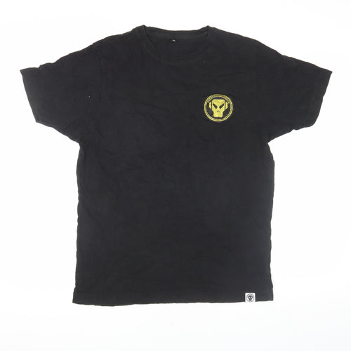 Continental Men's Black M T-Shirt with Logo