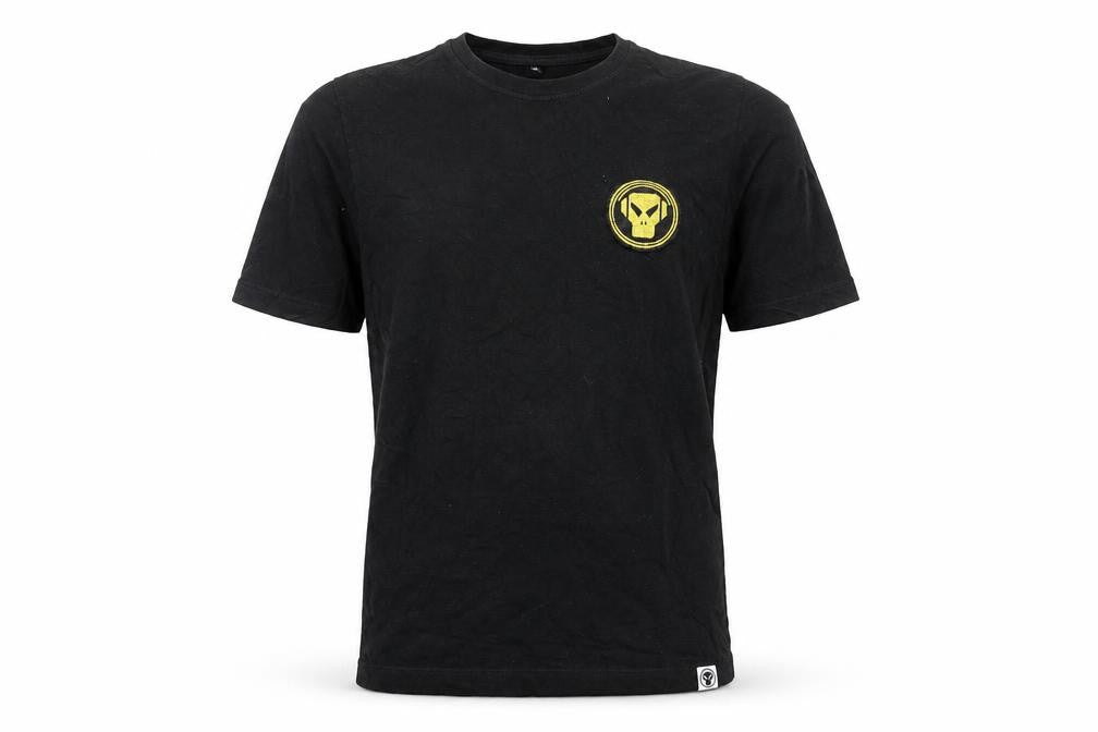 Front view of Continental Men's Black M T-Shirt with Logo